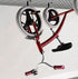 Bike Hooks for Garage Ceiling Mount Rack – Heavy Duty 4X8 Overhead Storage Rack for Ceiling Hanging Bicycles