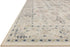 Loloi Hathaway Collection HTH-04 Runner Rug, Beige/Multi, 2'-6" x 7'-6", .25" Thick, Soft, Durable, Modern, Low Pile