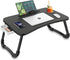 Zapuno Foldable Laptop Bed Table Multi-Function Lap Serving Tray Dining Table with