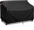 60" Outdoor Garden Bench Cover, 500D Waterproof 2- Seater Patio Loveseat Cover,