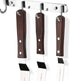 4 PCS Cake Decorating Icing Spatula Set with 4, 6, 8 & 10 Inch Stainless Steel Blades, Wood Handle Frosting Tools