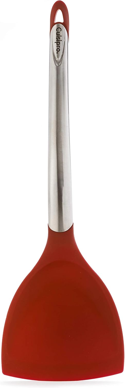 Cuisipro Silicone Wok Turner, 12.5-Inch, Red Color