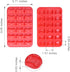 homEdge Jumbo Puppy Dog Paw Molds - 6 Cavity Silicone Treats Molds, Set of 4PCS for Chocolate, Candy, Ice