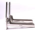 Stainless Steel Microwave Oven Rack, Retrackable Foldable Microwave Oven Wall Mounted Stand Holder Rack Bracket With Two Hooks by AWADUO