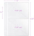 LotFancy 15 Recipe Cards Protectors and 5 Dividers, 18 Labels, Recipe Binder Refills, Sheet Sleeves and Tabbed Dividers, 2 Slots per Page by LotFancy
