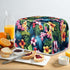 Plus Size 4 Slice Toaster Cover Tropical Floral Hibiscus, Dust Protection for Microwave Oven (16x16") 2PCS