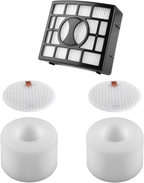 Shark UV810 Filter with Foam & Felts, 1 HEPA, 2 Foam & Felt Filters for Shark Vacuum Models