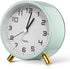 Alarm Clock for Bedroom,Loud Analog Clock with Silent Non-Ticking,Voice Controlled Light,Small Clock