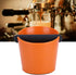 Coffee Knock Box - Portable Household Non Slip ABS Coffee Grind Dump Bin for Coffee Shop, Orange