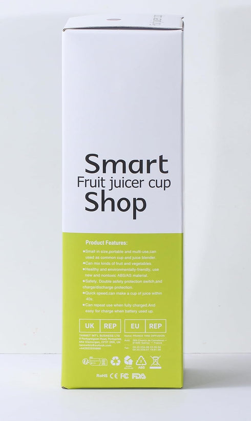Portable Blender Cup, Electric USB Juicer Blender, Mini Blender Portable Blender for Shakes and Smoothies, Juice,