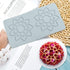 3D Hollow Leaf Fondant Lace Mold, Multi Leaves Flower Shapes Silicone Lace Mould for Cake Decorating Molds Fondant Impression Mat for Chocolate Sugar Candy Cupcake Baking (B_7.56x3.92x0.12inch) by TUKE