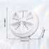 Portable Washing Machine, Mini Ultrasonic 3 in 1 Dishwashers for Home, Business, Travel, College Room, RV (3.5IN)