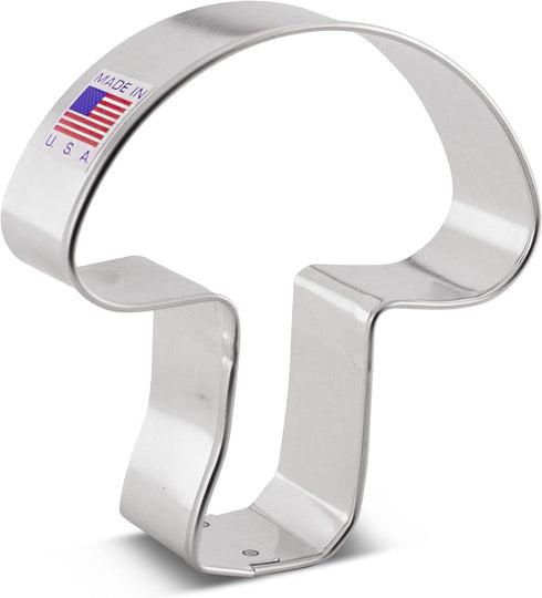 Ann Clark Cookie Cutters Mushroom Cookie Cutter, 3.25", Made in USA