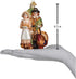 Old World Christmas Pilgrim Thanksgiving Glass Blown Ornaments for Tree