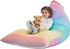 Nobildonna Stuffed Animal Storage Bean Bag Chair Cover for Kids Teens (No