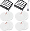 Leadaybetter AZ2002 Vacuum Filter Replacement for Shark Vertex DuoClean PowerFin, 2 HEPA, 4 Foam, 4 Felt Filters