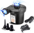 BrilliantHouse Electric Air Pump, Portable Quick-Fill Air Mattress Pumps for Inflatable Cushions with