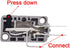 KW3A Microwave Oven Door Switch 16A 125/250V (2 Normally Open + 1 NONC)