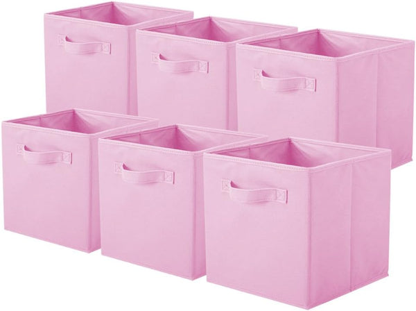ShellKingdom Storage Bins - Foldable Fabric Storage Cubes and Cloth Storage Organizer Drawer for Closet and Toys