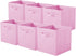 ShellKingdom Storage Bins - Foldable Fabric Storage Cubes and Cloth Storage Organizer Drawer for Closet and Toys