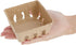 Juvale Pulp Fiber Berry Baskets, Brown Molded Pulp Fruit Containers for Farmers Market and Grocery Store (4 x 4 x 1.81