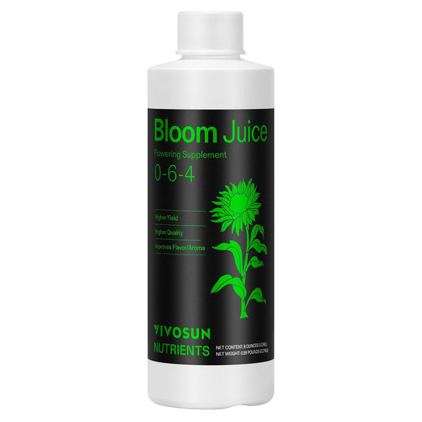VIVOSUN Bloom Juice (0-6-4), Flowering Supplement Liquid Fertilizer for Flowering Stage, Concentrated
