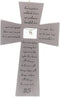 Roman Giftware Inc. 25TH Anniversary WALLCROSS, 7" H, Wedding & Anniversary, Religious, Inspirational