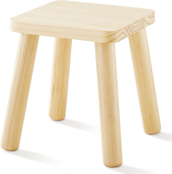 Beright Wooden Step Stool for Kids, Children's Stool fit with Sensory Table,