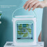 Mini Air Conditioner, Portable AC, Desktop USB Air Conditioning Fan with 3 Gear Speed Control