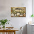 CXHOSTENT Rustic Flower Canvas Prints Farmhouse Kitchen Wall Art, Positive Quotes Painting Gift for Christian