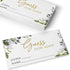 Printed Party Candy Guessing Game - Guess How Many, Greenery, 50 Cards and Sign