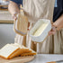 Countertop, HVH Ceramic Butter Dish with Lid for Airtight Butter Keeper with Wooden Lid, Butter Dishes with Covers