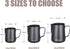 Milk Frothing Pitcher, 12oz Stainless Steel Espresso Steaming Jug, Barista Tools for Cappuccino Coffee, Matte Black