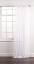 Stylemaster Elegance Sheer Voile Panel, 60" x 95", White