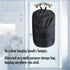 Washable Laundry Bag Backpack with Zipper Pocket, Heavy Duty Clothes Bag with Adjustable Straps for Travel