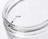 16 oz Large Clear Thick Glass Jar with Black Foam Lined Lid, 4 Pack