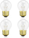Oven Light Bulb 40 Watt, G45 Clear High Temp 120V, Appliance Light Bulb for Stove, Refrigerator, Microwave (4-Pack)