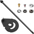 738-0919 617-04094 Steering Shaft w/ Bushing Kit Compatible with MTD Troy-Bilt Craftsman