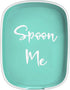 Turquoise Spoon Rest for Stove Top, DAYYET Teal Ceramic Large Holder, Heat-Resistant Cooking Utensil Rest for Kitchen