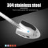 4 Pcs Stainless Steel His and Hers Ice Cream Spoons, Metal Shovel Spoons for Coffee, Dessert, Kitchen