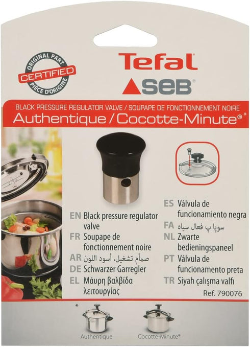 790076 Genuine Pressure Cooker Valve, Black