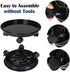 Yiting (12 inch, Plant Caddy with Wheels Heavy-Duty Rolling Plant Stand with Wheels Plant Dolly with Casters for Indoor