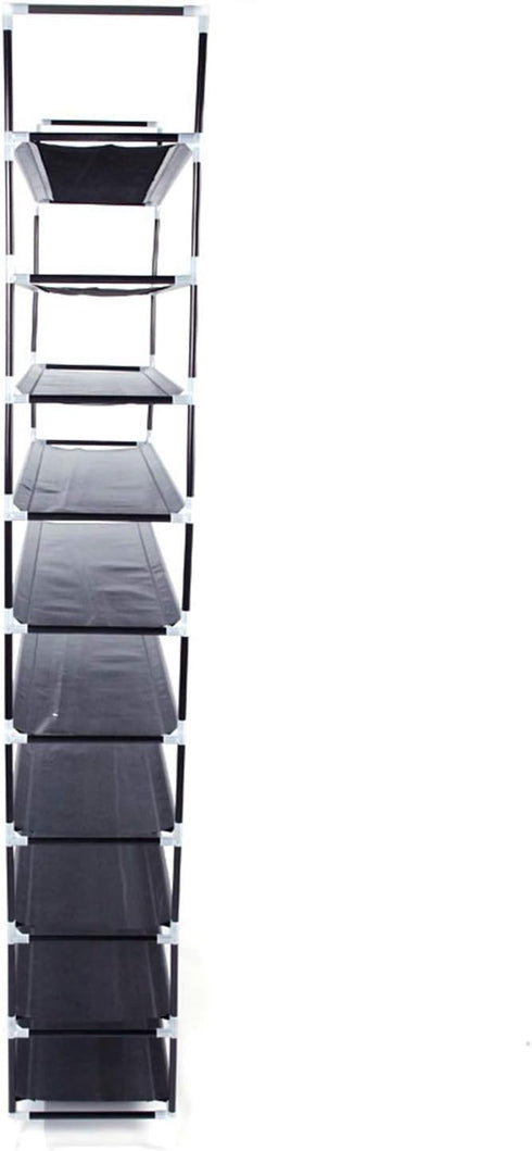 Acedas 10 50 Closet, Tiers Shoe Rack Pairs, Space Saving Shoe Shelf, Non-Woven Fabric Tower Cabinet Perfect