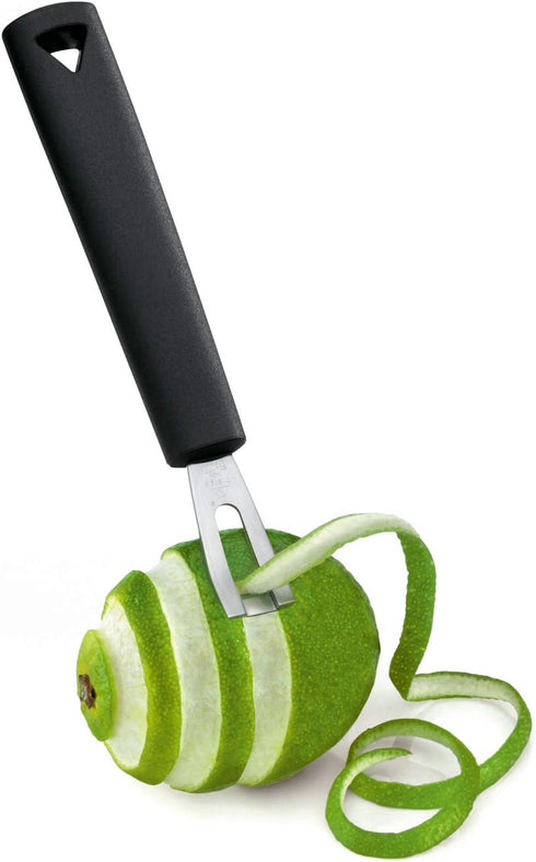 Triangle Channel Knife, Rectangular Stainless Steel Blade, Fruit & Vegetable Carving Tool, Dishwasher Safe