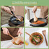 Wooden Cooking Spoon Utensils, 2pcs Set for Kitchen Cooking, Nonstick Cookware Spatulas