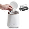 Mini Desktop Trash Can with Lid, 90 Trash Bags, Press-Type Countertop Wastebasket for Bathroom, Bedroom