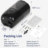 AIKE Wall Mount Automatic Soap Dispenser for Liquid Soap, Battery Operated - Black, Model AK1216