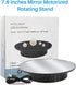 Telecontroller,7.87inch /17.6lbs Rotating Display Stand Turntable Stand Black Spinning Stand for Product Shows with Max