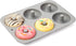 Silicone Donut Mold for 6 Doughnuts, Set of 2, Food Grade LFGB Baking Pan, Non-Stick, Dishwasher Safe