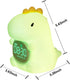 ollycasa Kids Alarm Clock, Ok to Wake Clock for Kids, Toddlers Night Light Clock for Bedroom, Dinosaur Alarm Clock